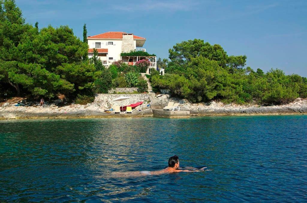 Waterfront Villa With Pool Vela Luka Εξωτερικό φωτογραφία